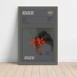 Gary Numan – Exile Fine Art Album Poster