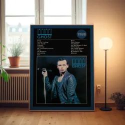 Gary Numan – Ghost Fine Art Album Poster | Music Collectible