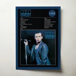 Gary Numan – Ghost Fine Art Album Poster | Music Collectible