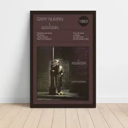 Gary Numan – I, Assassin Fine Art Album Poster
