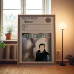 Gary Numan – Machine + Soul Fine Art Album Poster