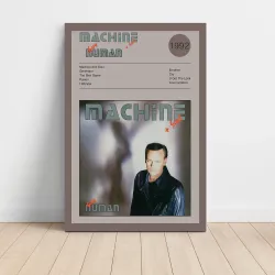 Gary Numan – Machine + Soul Fine Art Album Poster