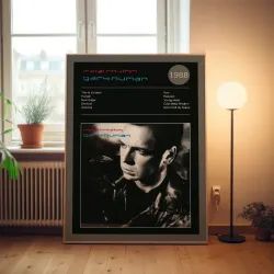 Gary Numan – Metal Rhythm Fine Art Album Poster