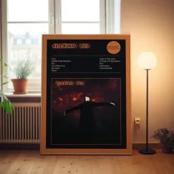 Gary Numan – Pure Fine Art Album Poster Collectable