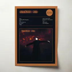 Gary Numan – Pure Fine Art Album Poster Collectable