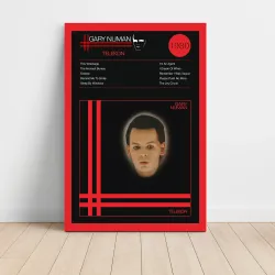 Gary Numan – Telekon Fine Art Album Poster