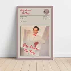 Gary Numan – The Fury Fine Art Album Poster