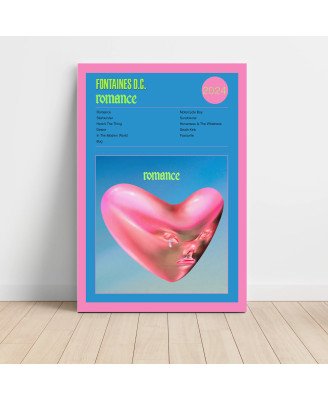 Fontaines D.C. – Romance  Fine Art Album Poster