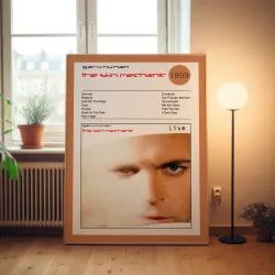 Gary Numan – The Skin Mechanic Live Fine Art Album Poster