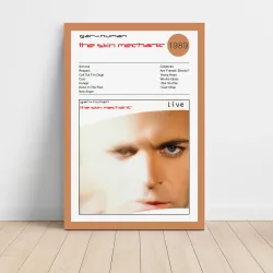 Gary Numan – The Skin Mechanic Live Fine Art Album Poster