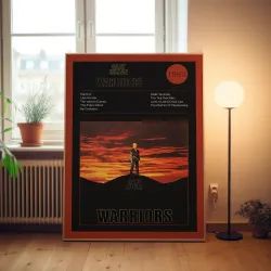 Gary Numan – Warriors Fine Art Album Poster | Music Decor