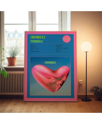 Fontaines D.C. – Romance  Fine Art Album Poster