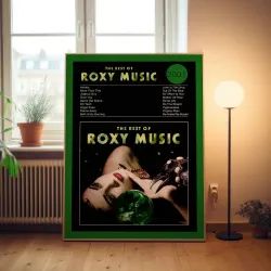 Roxy Music – The Best Of Roxy Music Fine Art Album Poster