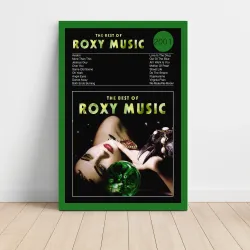 Roxy Music – The Best Of Roxy Music Fine Art Album Poster