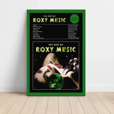 Roxy Music – The Best Of Roxy Music Fine Art Album Poster