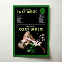 Roxy Music – The Best Of Roxy Music Fine Art Album Poster