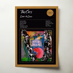 The Cars – Door To Door Fine Art Album Poster | Music Art