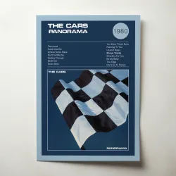 The Cars – Panorama Fine Art Album Poster | Music Collectible