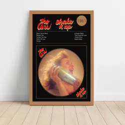 The Cars – Shake It Up Fine Art Album Poster