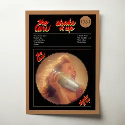 The Cars – Shake It Up Fine Art Album Poster | Music Decor