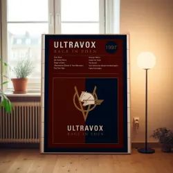Ultravox – Rage In Eden Alternative Cover Fine Art Album Poster