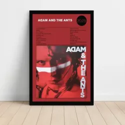 Adam & The Ants – The Singles Fine Art Album Poster