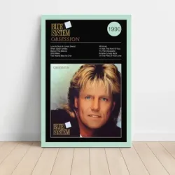 Blue System – Obsession Fine Art Album Poster