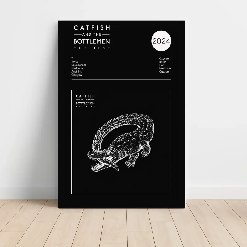 Catfish And The Bottlemen – The Ride Fine Art Album Poster