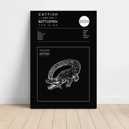 Catfish And The Bottlemen – The Ride Fine Art Album Poster