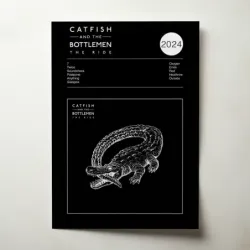 Catfish And The Bottlemen – The Ride Fine Art Album Poster