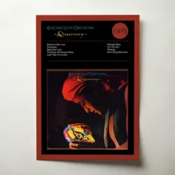 Electric Light Orchestra – Discovery Fine Art Album Poster