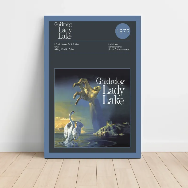 Gnidrolog – Lady Lake Fine Art Album Poster