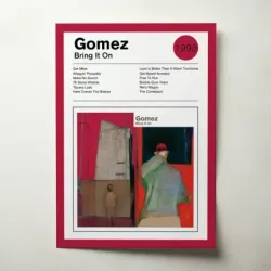 Gomez – Bring It On Fine Art Album Poster