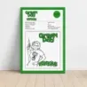 Green Day – Kerplunk! Fine Art Album Poster