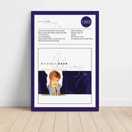 Hazell Dean – Always Fine Art Album Poster
