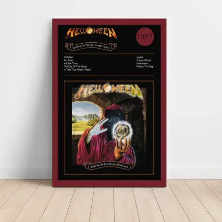 Helloween – Keeper Of The Seven Keys (Part I) Fine Art Album Poster