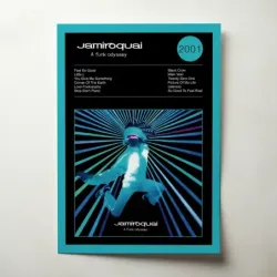Jamiroquai – A Funk Odyssey Fine Art Album Poster