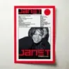 Janet Jackson – Number Ones Fine Art Album Poster
