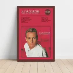 Jason Donovan – Ten Good Reasons Fine Art Album Poster