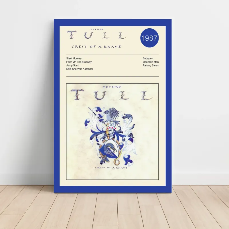 Jethro Tull – Crest Of A Knave Fine Art Album Poster