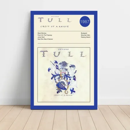 Jethro Tull – Crest Of A Knave Fine Art Album Poster