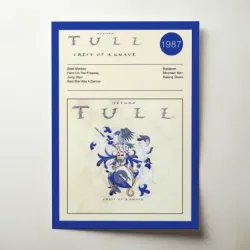 Jethro Tull – Crest Of A Knave Fine Art Album Poster