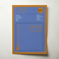 John Frusciante – To Record Only Water For Ten Days Fine Art Album Poster