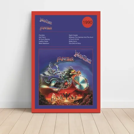 Judas Priest – Painkiller Fine Art Album Poster