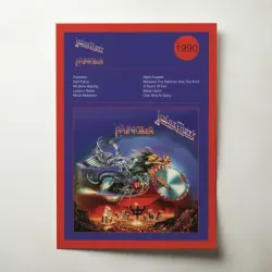 Judas Priest – Painkiller Fine Art Album Poster