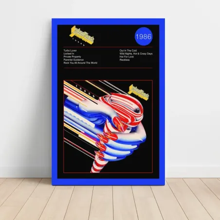 Judas Priest – Turbo Fine Art Album Poster
