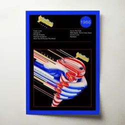 Judas Priest – Turbo Fine Art Album Poster