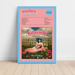 Katy Perry – One Of The Boys Fine Art Album Poster