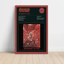Kreator – Pleasure To Kill Fine Art Album Poster