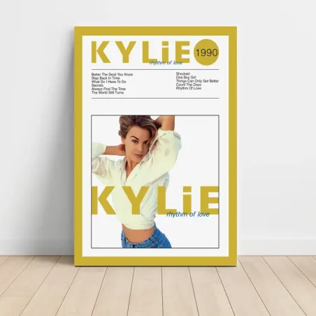 Kylie Minogue – Rhythm Of Love Fine Art Album Poster